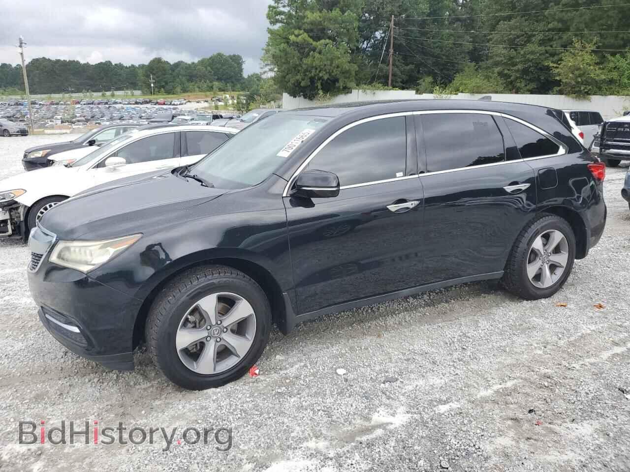 Фотография 5FRYD3H21GB001960 - ACURA MDX 2016
