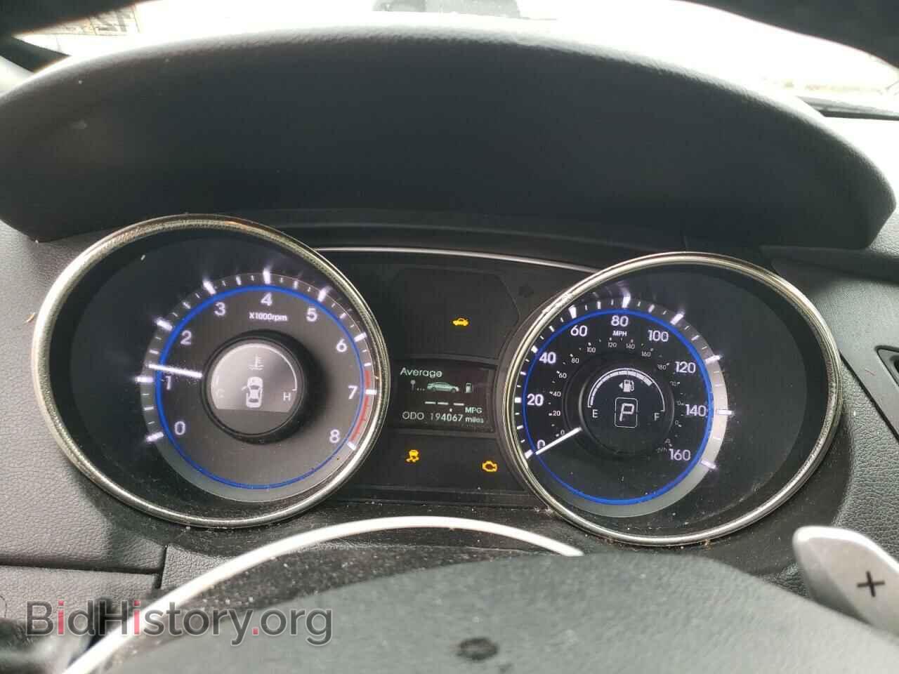 2012 HYUNDAI SONATA - VIN: 5NPEC4AB5CH443787 - Фото 9