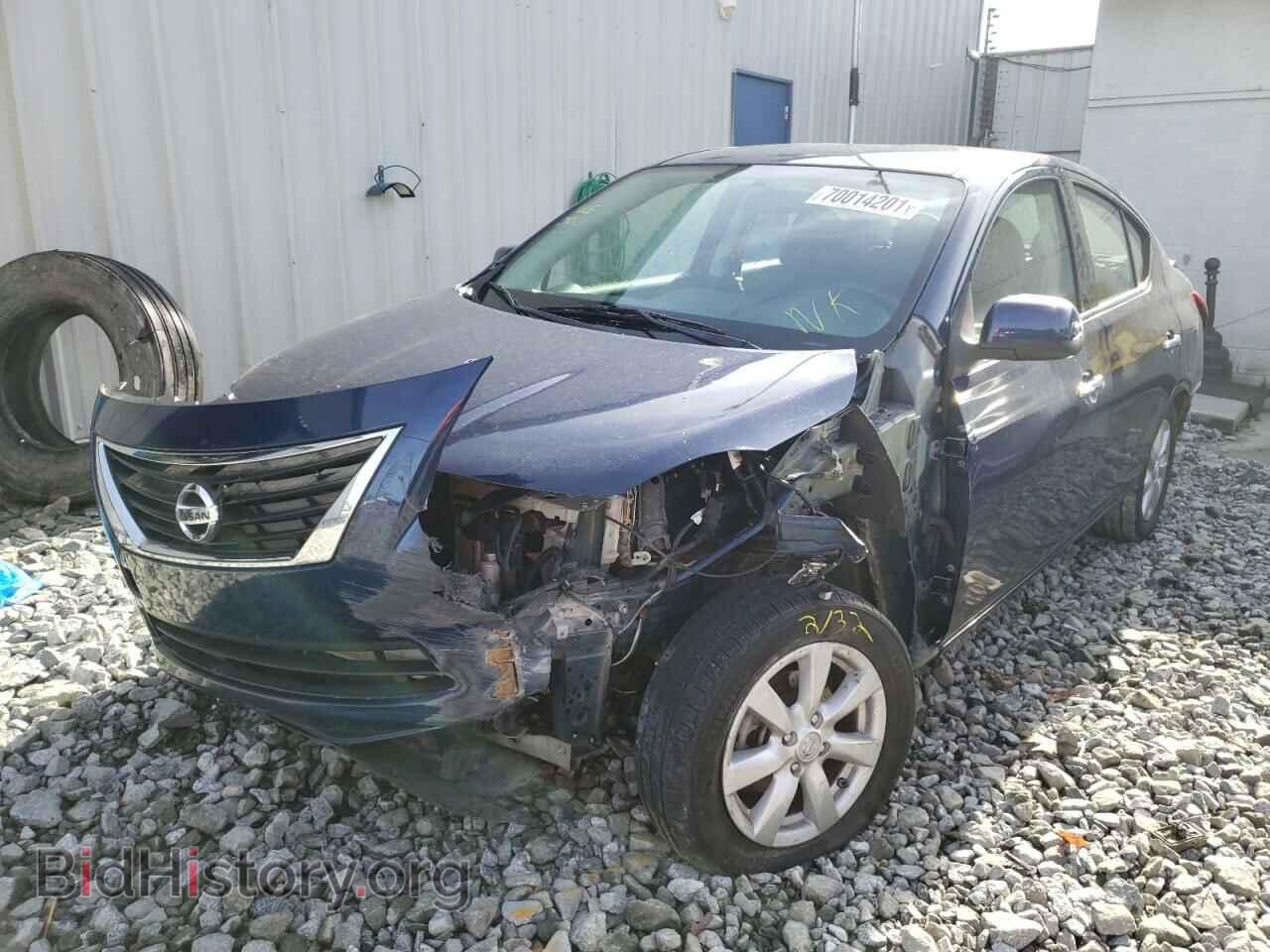 2014 NISSAN VERSA - VIN: 3N1CN7AP1EL811452 - Фото 2