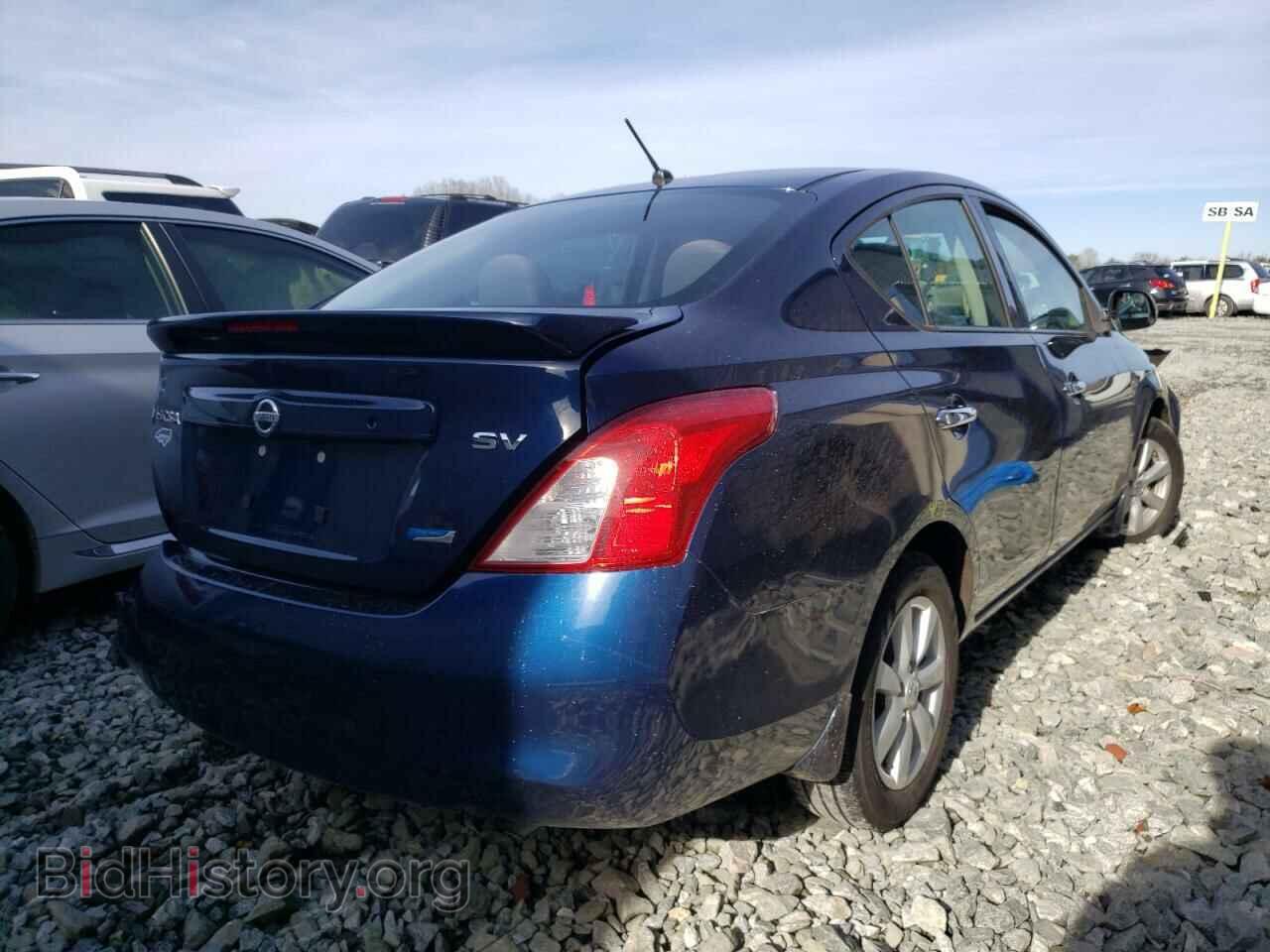2014 NISSAN VERSA - VIN: 3N1CN7AP1EL811452 - Фото 4