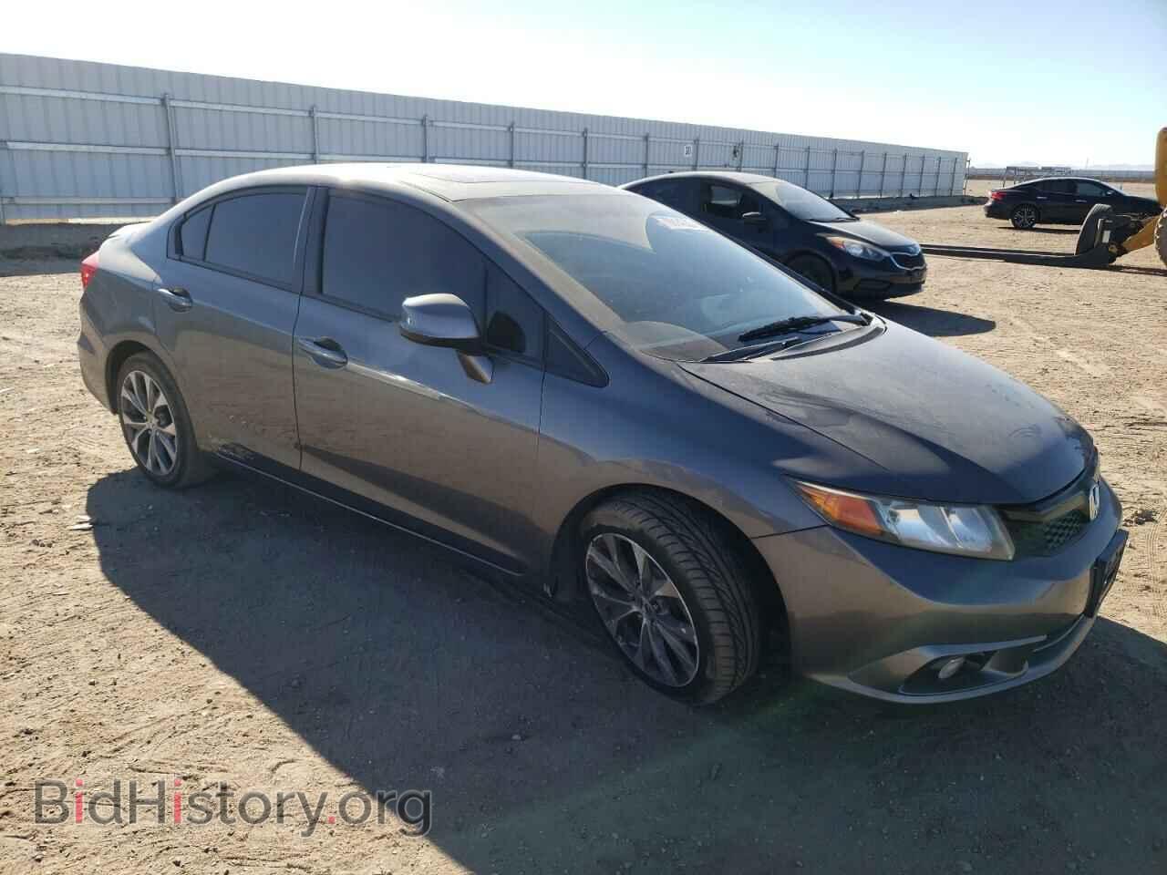 2012 HONDA CIVIC - VIN: 2HGFB6E56CH701025 - Фото 4