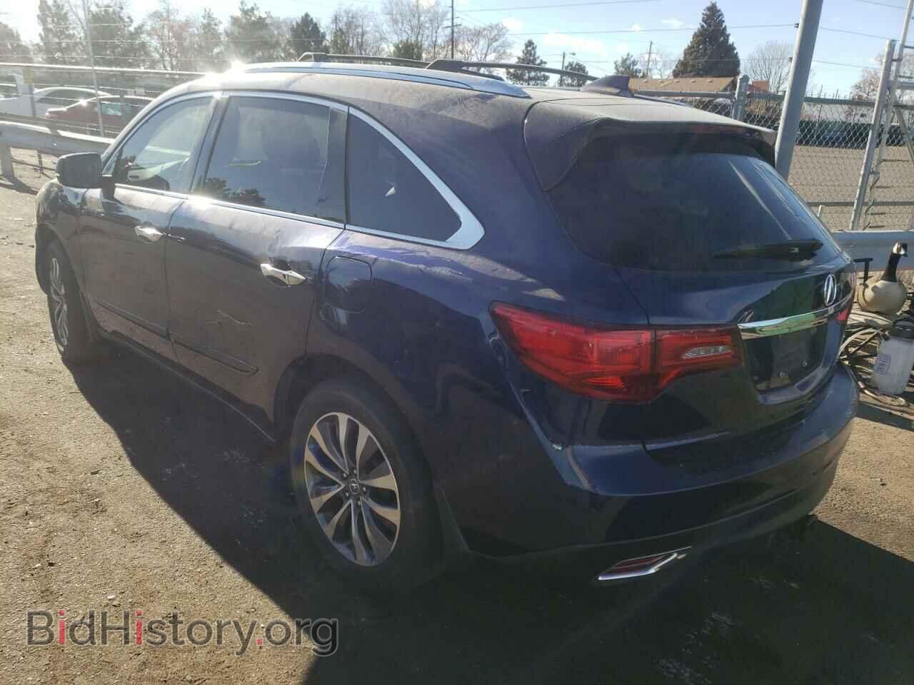 2014 ACURA MDX - VIN: 5FRYD4H40EB004031 - Фото 3