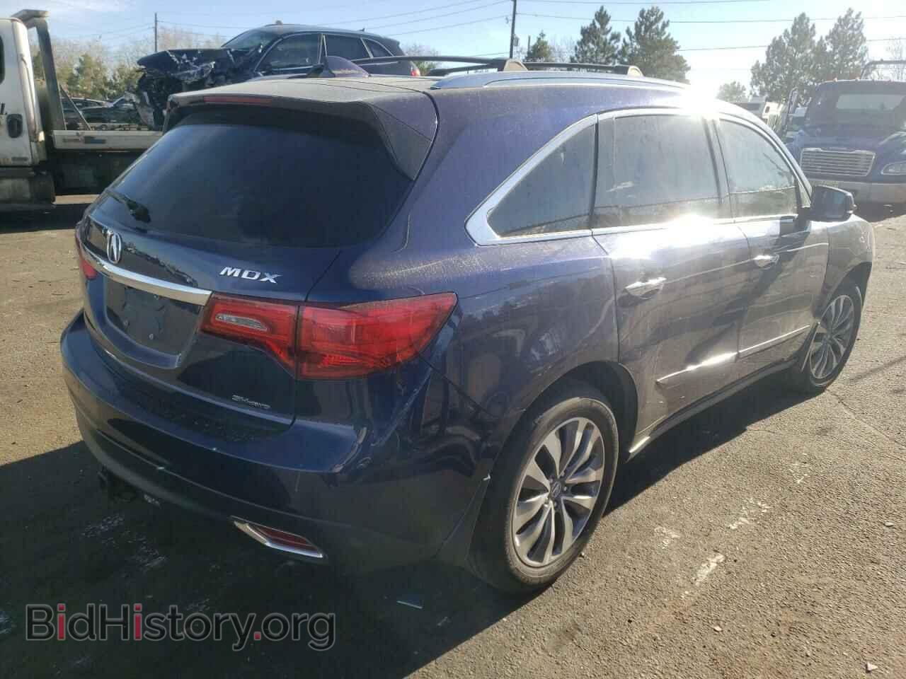 2014 ACURA MDX - VIN: 5FRYD4H40EB004031 - Фото 4