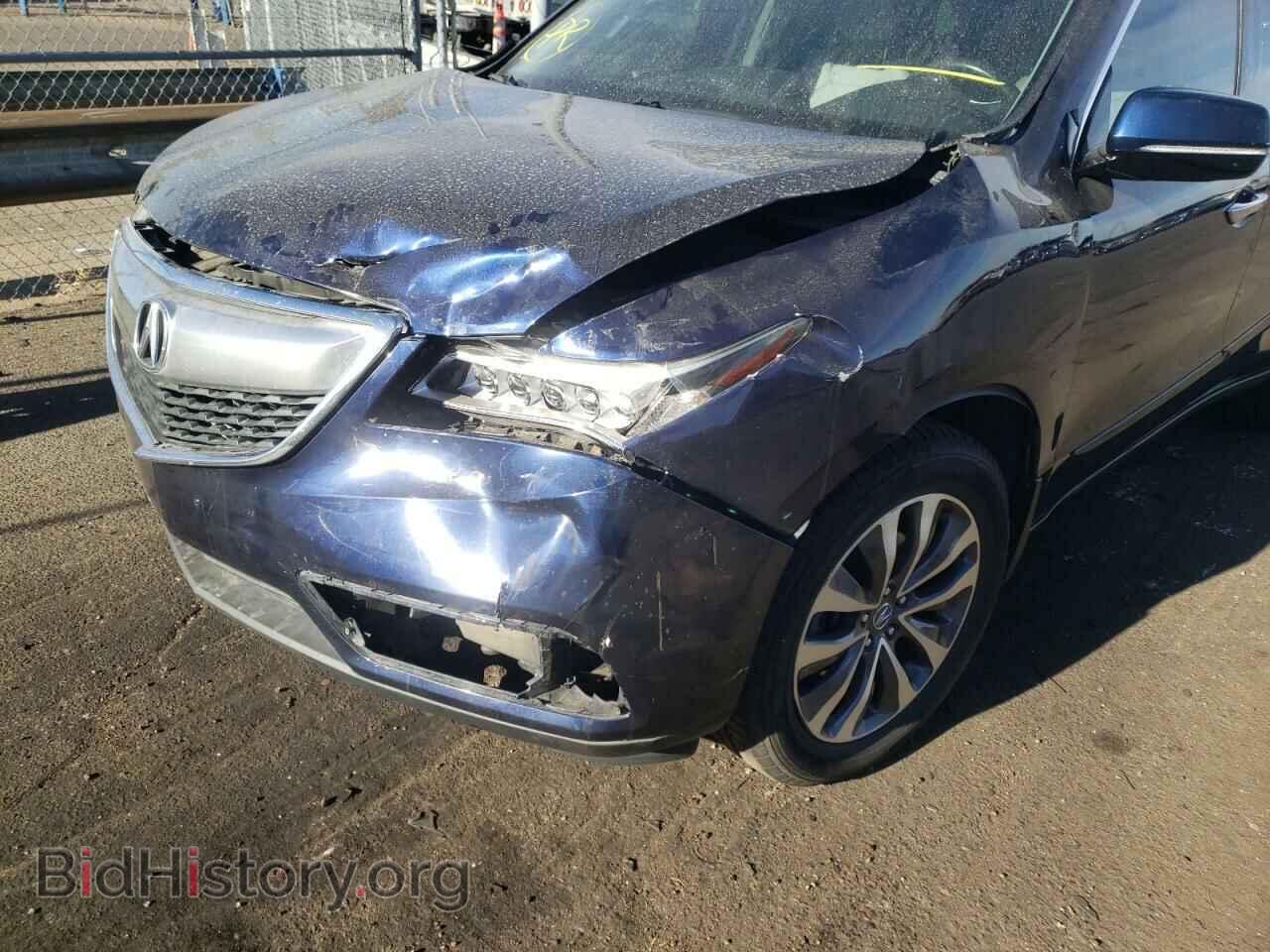 2014 ACURA MDX - VIN: 5FRYD4H40EB004031 - Фото 9