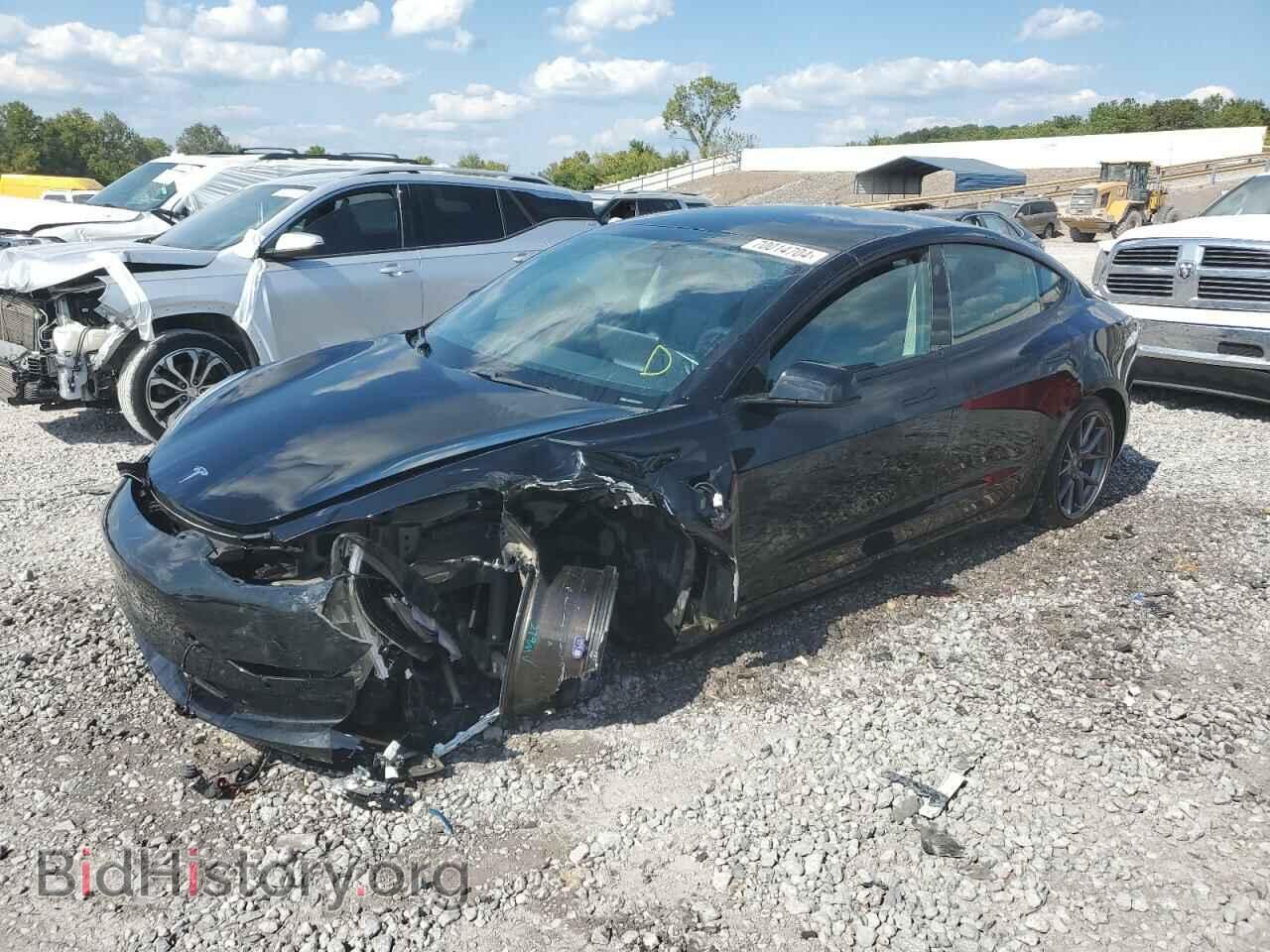 Photo 5YJ3E1EA7MF857574 - TESLA MODEL 3 2021
