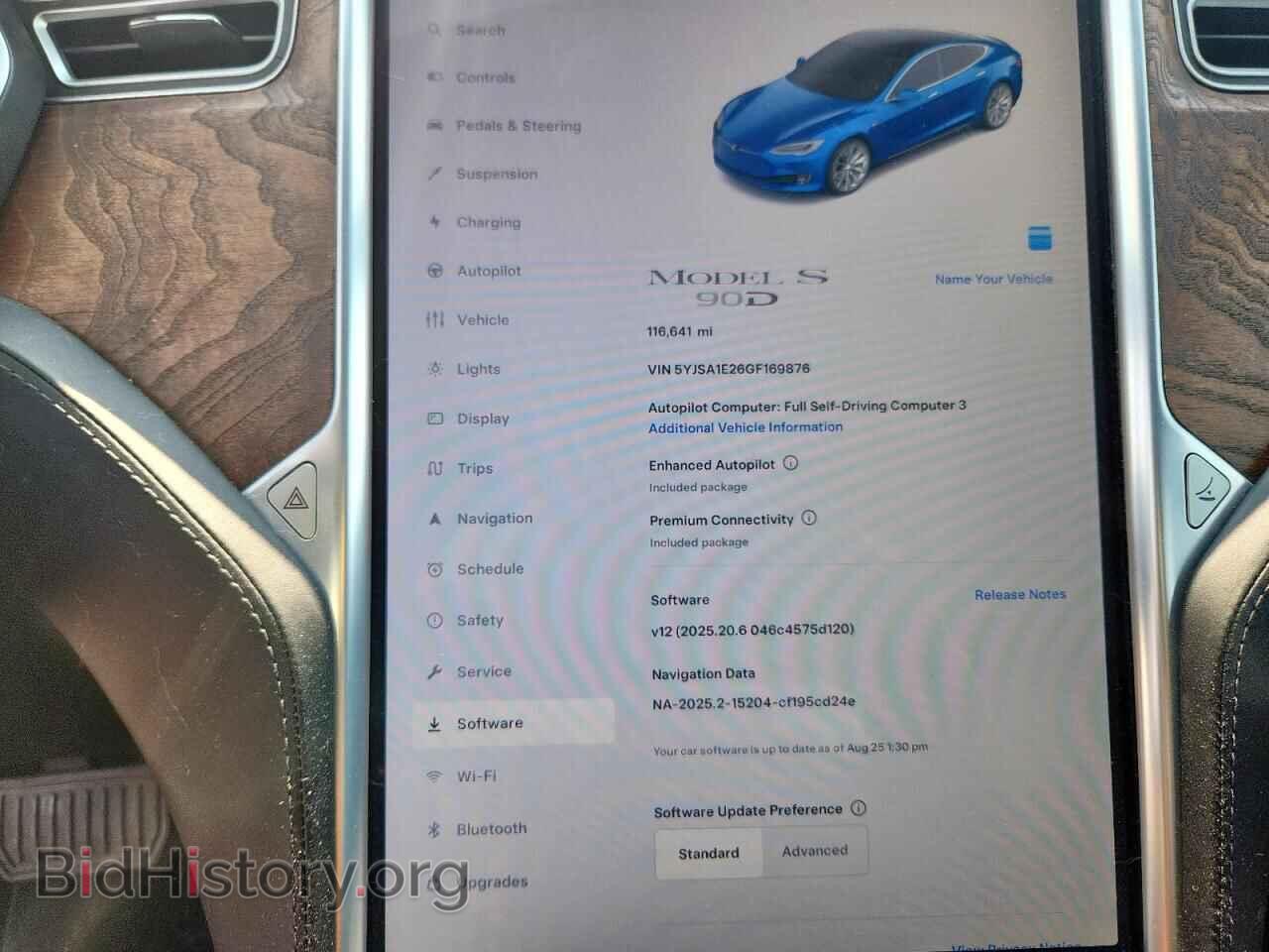 2016 TESLA MODEL S - VIN: 5YJSA1E26GF169876 - Фото 9