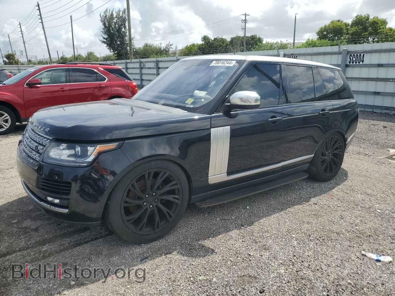 Фотография SALGS2FK8HA324406 - LAND ROVER RANGEROVER 2017