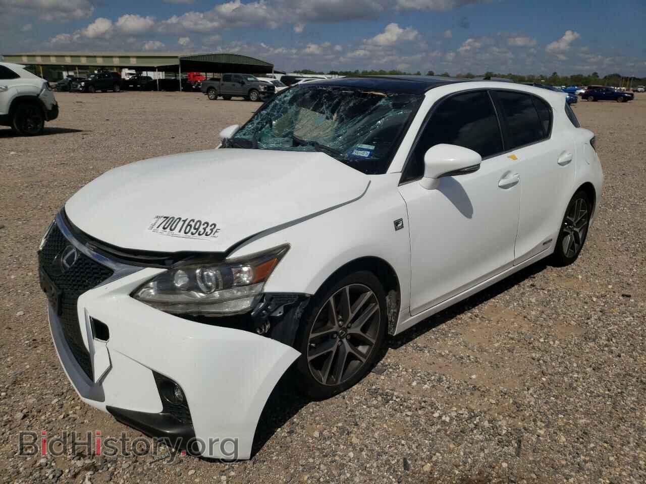 Photo JTHKD5BH8F2249459 - LEXUS CT 200 2015