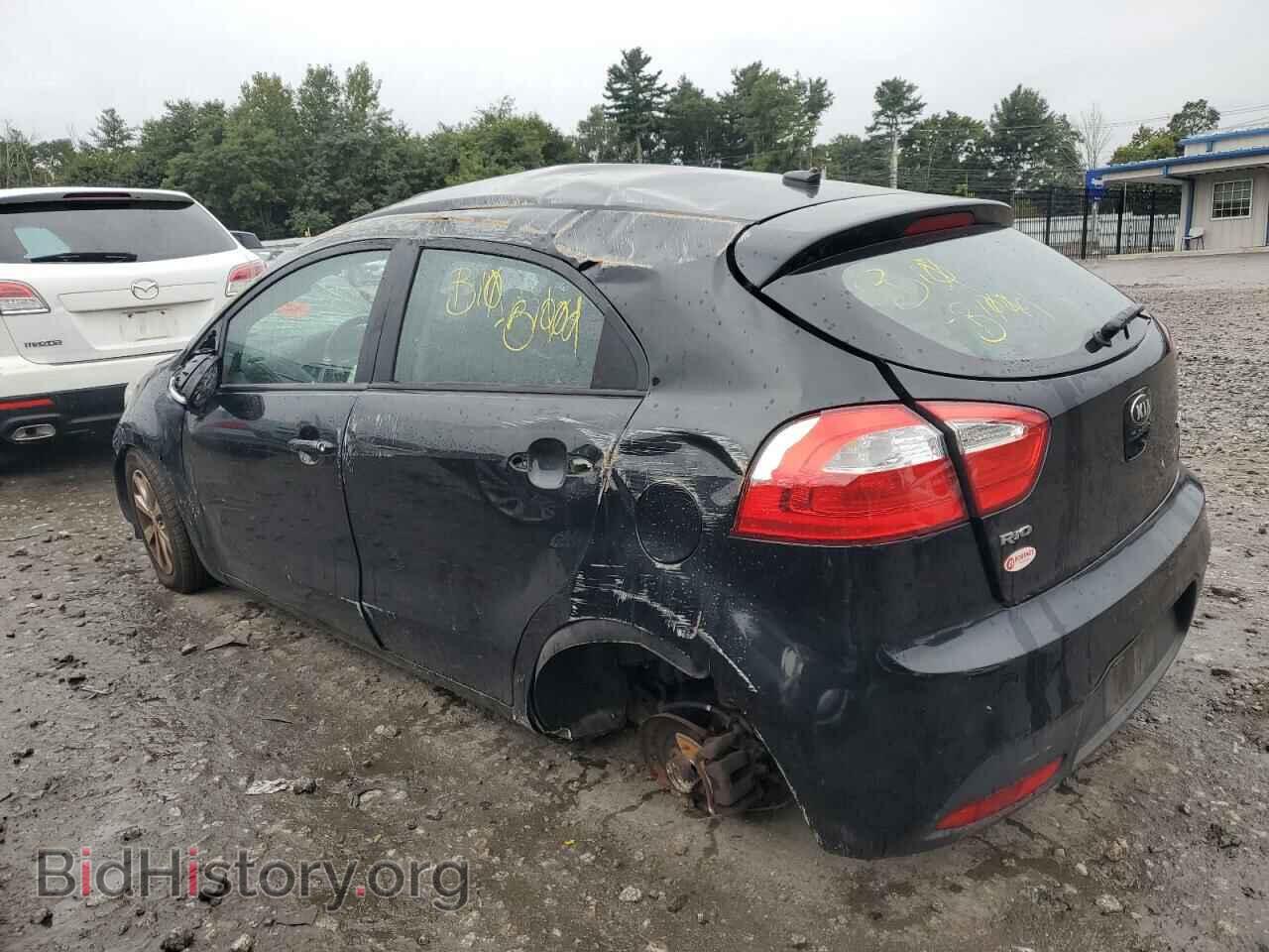 2014 KIA RIO - VIN: KNADN5A34E6413596 - Фото 2