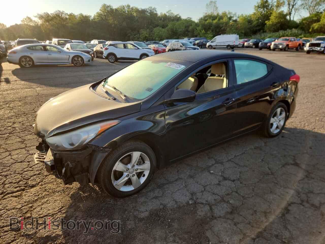 Photo 5NPDH4AEXCH081317 - HYUNDAI ELANTRA 2012