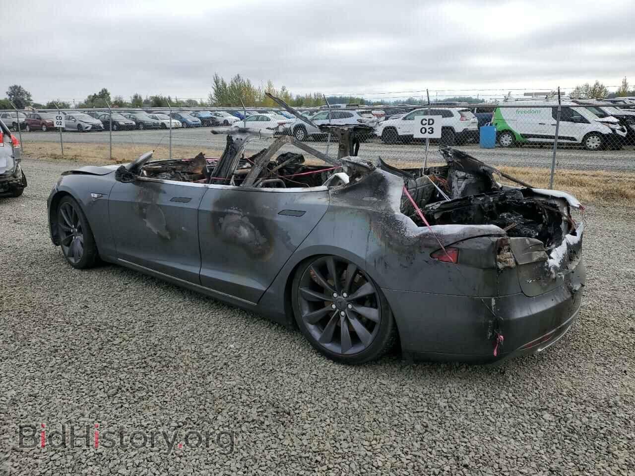2013 TESLA MODEL S - VIN: 5YJSA1DP3DFP13033 - Photo 2