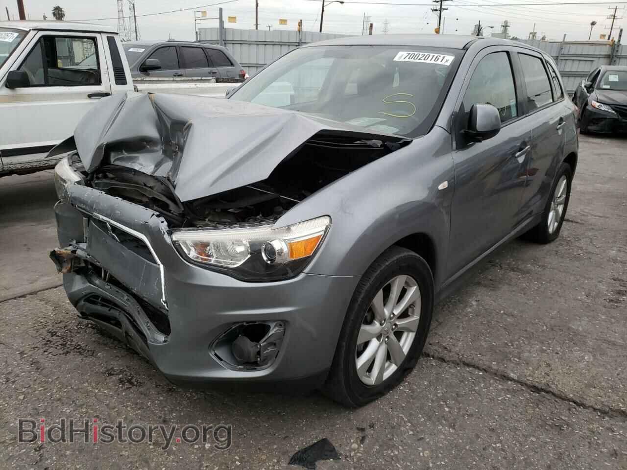 2014 MITSUBISHI OUTLANDER - VIN: 4A4AP3AUXEE005986 - Фото 2