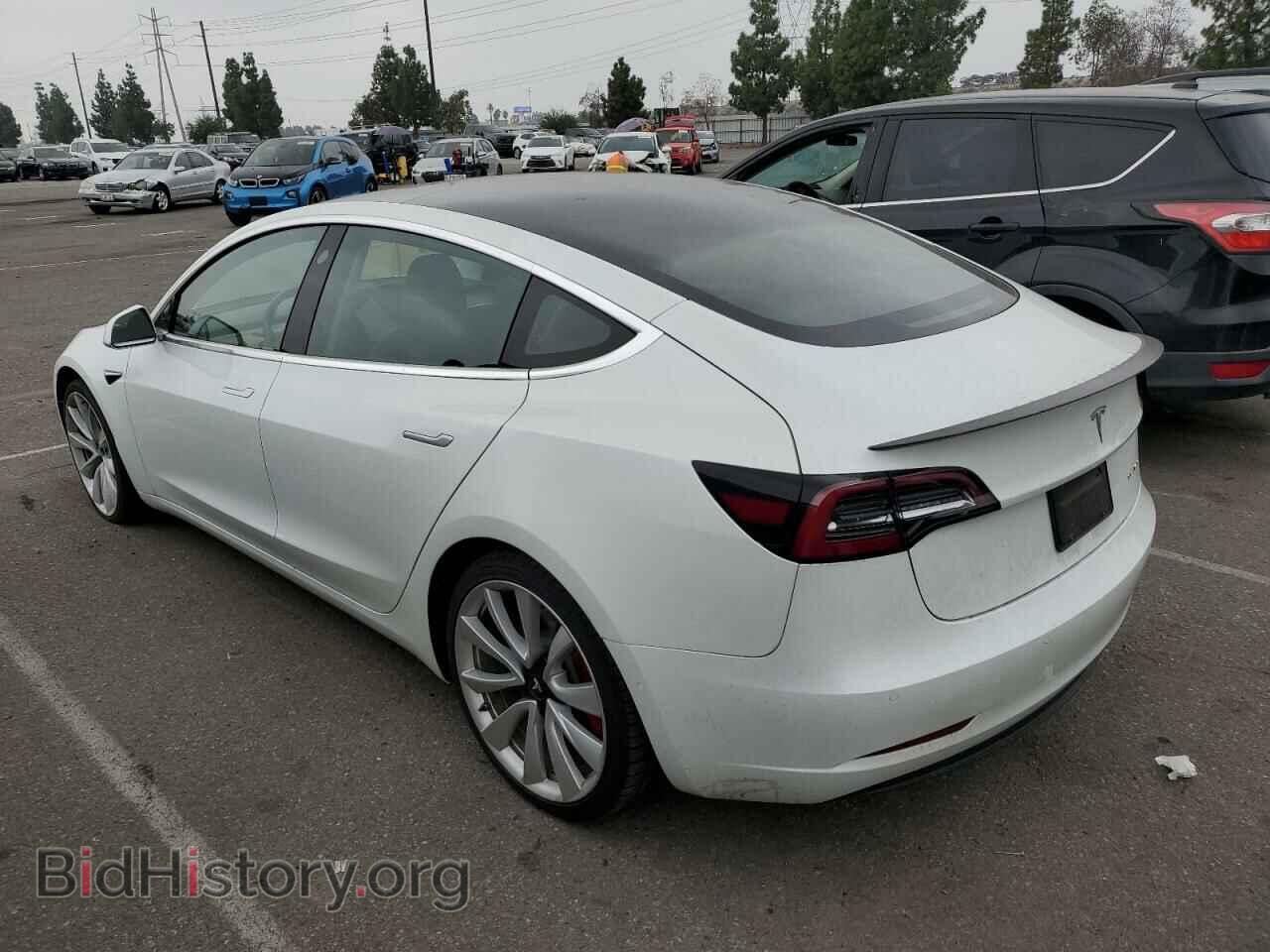 2019 TESLA MODEL 3 - VIN: 5YJ3E1EB5KF487215 - Фото 2
