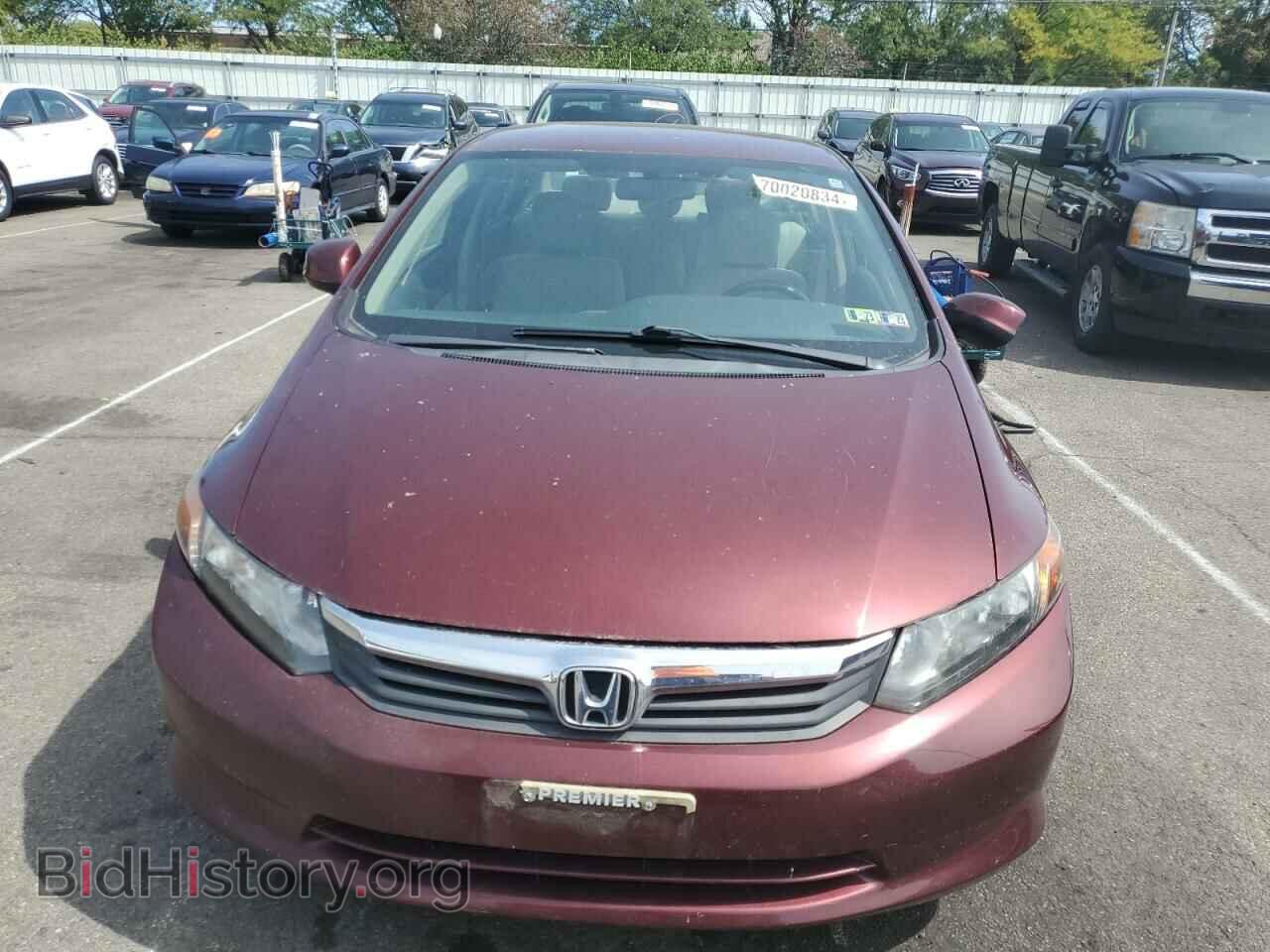 2012 HONDA CIVIC - VIN: 2HGFB2F53CH596337 - Фото 5