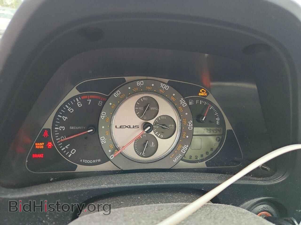 2005 LEXUS IS - VIN: JTHBD192950098040 - Фото 9