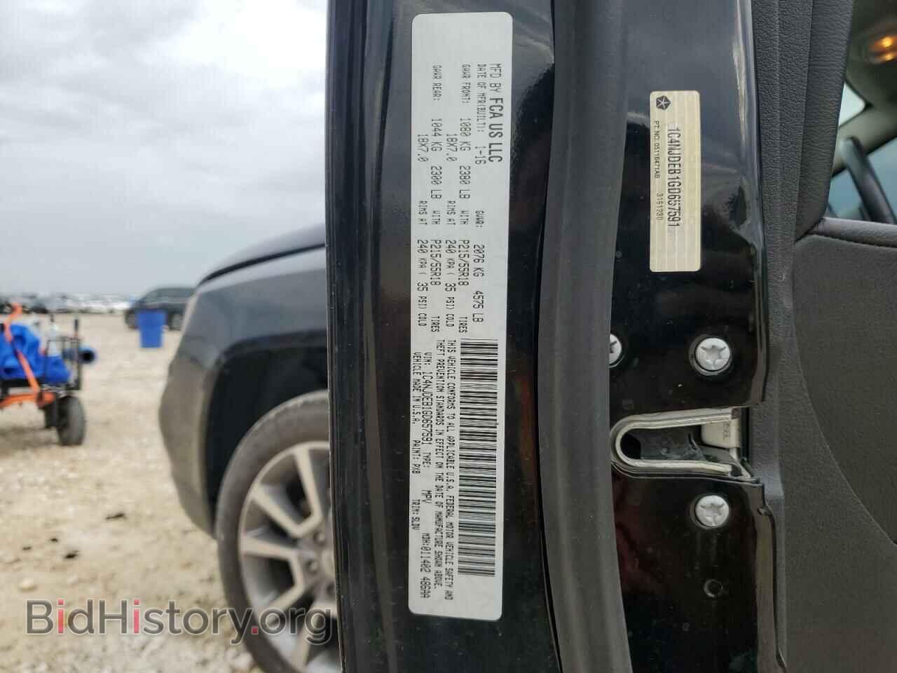 2016 JEEP COMPASS - VIN: 1C4NJDEB1GD657591 - Фото 13