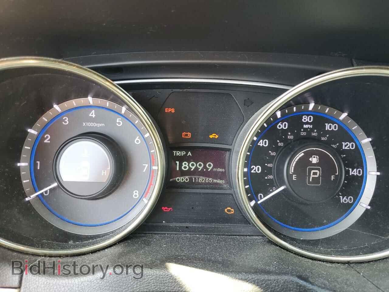 2012 HYUNDAI SONATA - VIN: 5NPEC4AC3CH444123 - Фото 9
