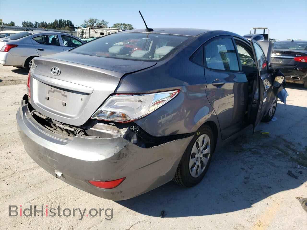 2015 HYUNDAI ACCENT - VIN: KMHCT4AEXFU904005 - Фото 4