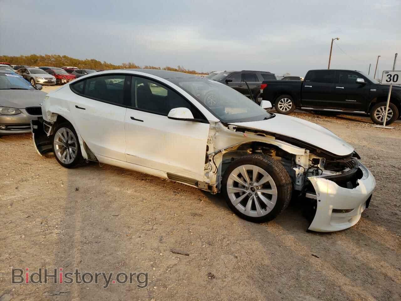 2022 TESLA MODEL 3 - VIN: 5YJ3E1EB2NF195736 - Фото 4