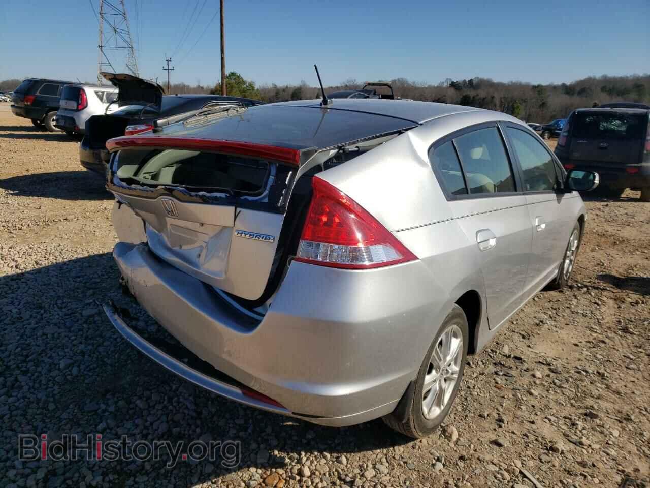2010 HONDA INSIGHT - VIN: JHMZE2H77AS026038 - Фото 4