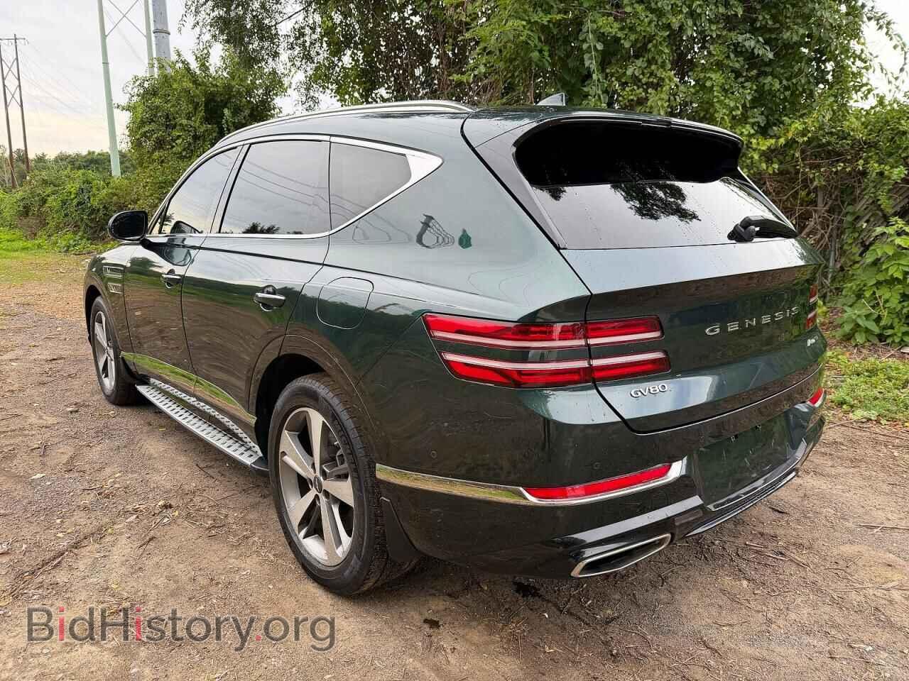2022 GENESIS GV80 - VIN: KMUHCESC1NU077987 - Photo 3
