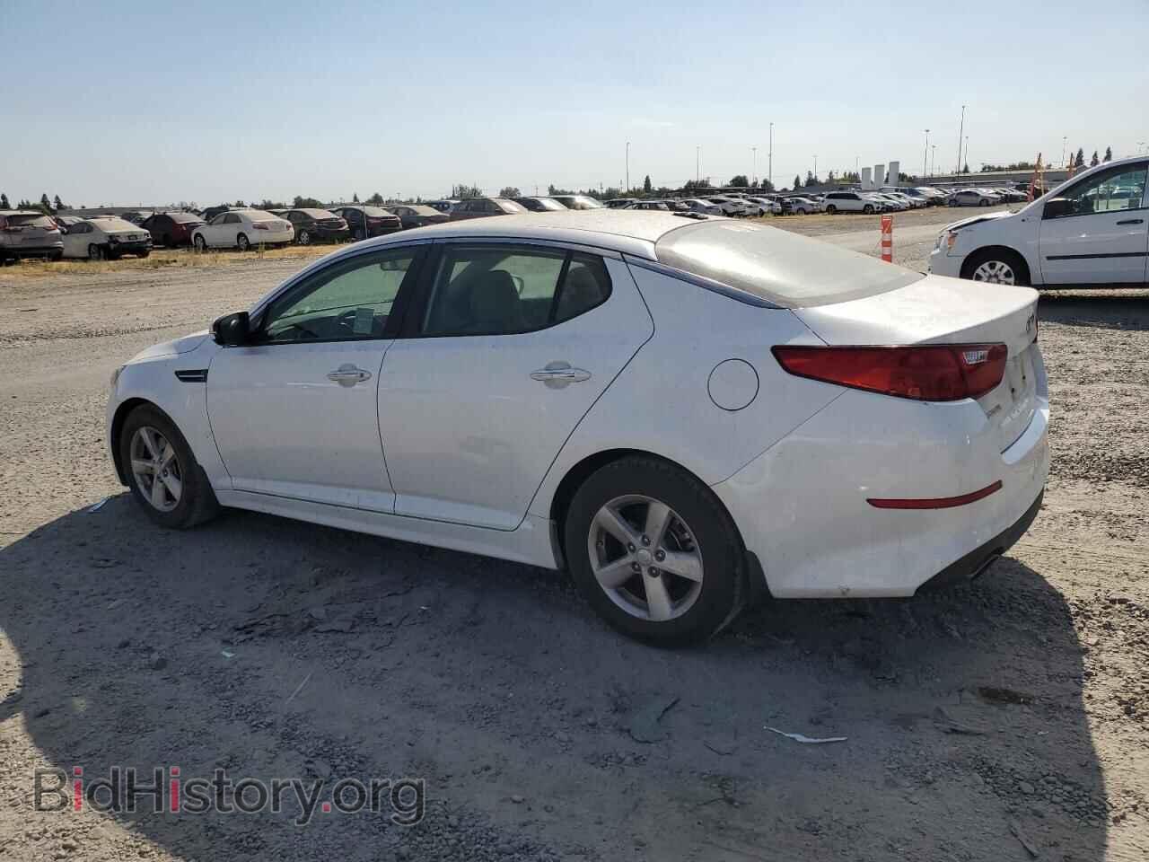2015 KIA OPTIMA - VIN: KNAGM4A71F5555196 - Фото 2