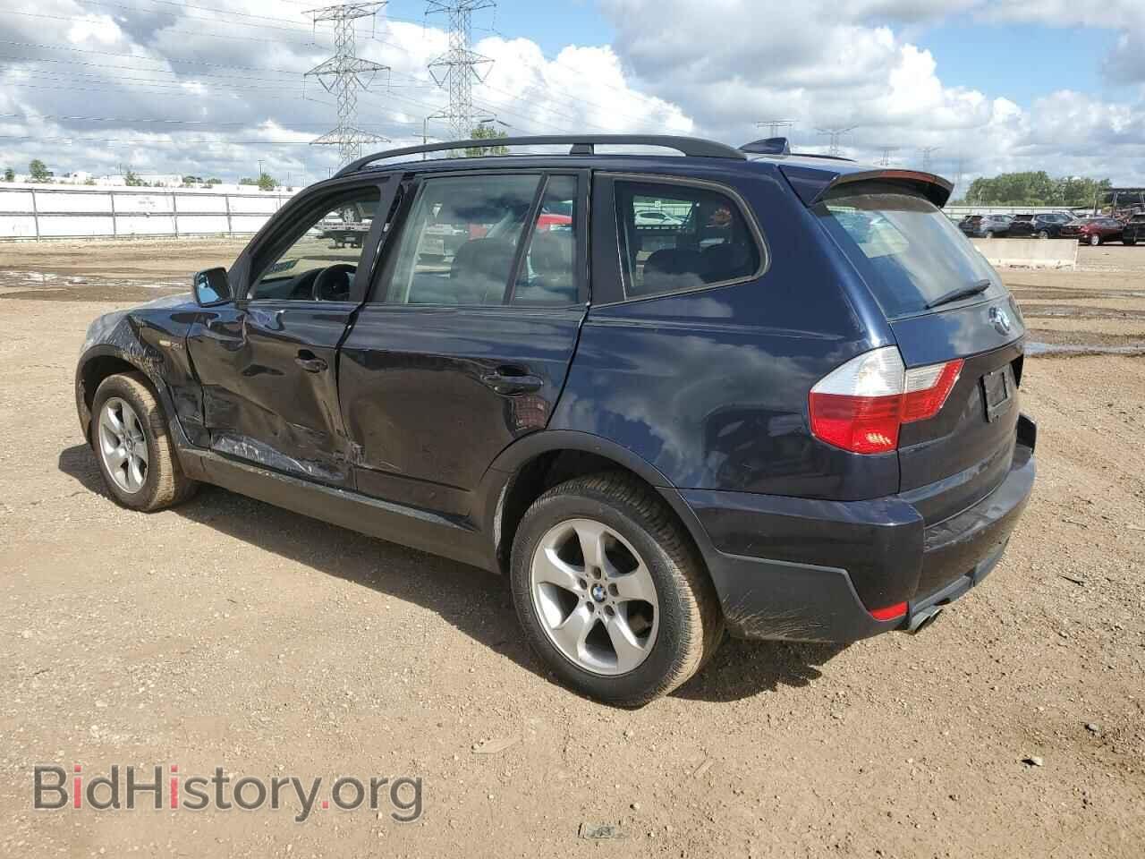2008 BMW X3 - VIN: WBXPC93448WJ08612 - Фото 2