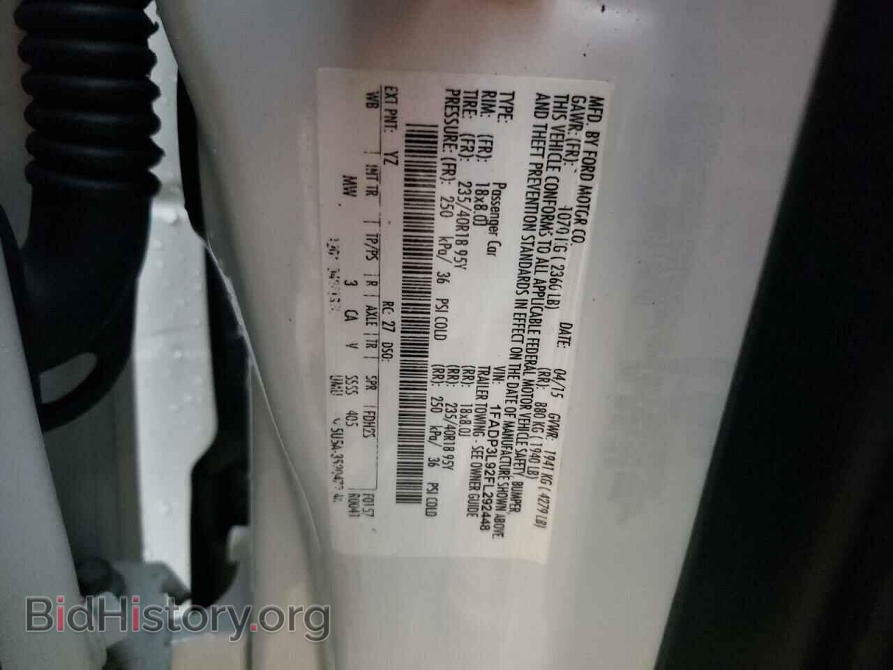2015 FORD FOCUS - VIN: 1FADP3L92FL292448 - Photo 12