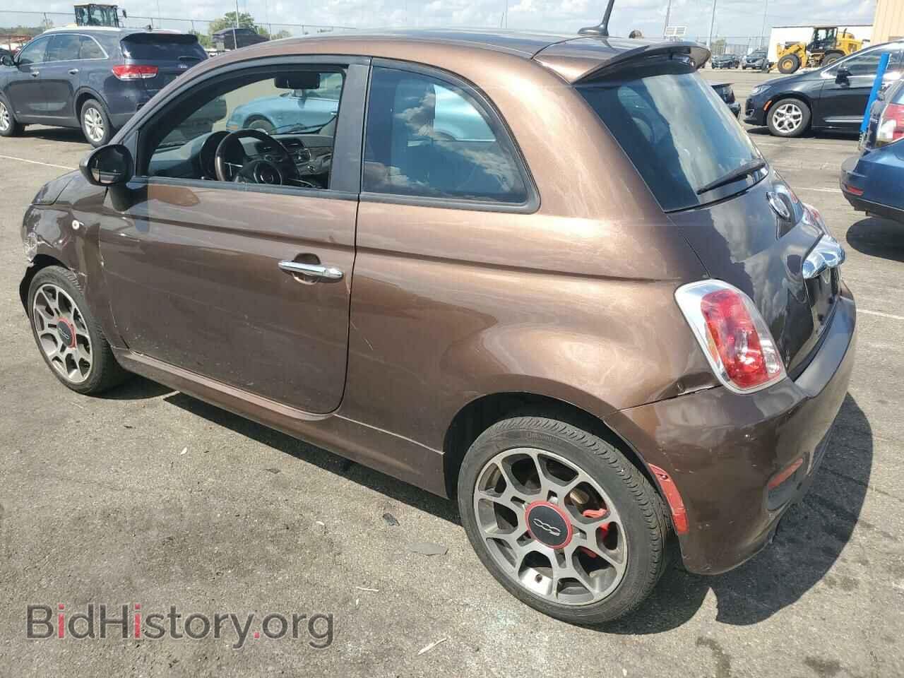 2012 FIAT 500 - VIN: 3C3CFFBR2CT344323 - Фото 2