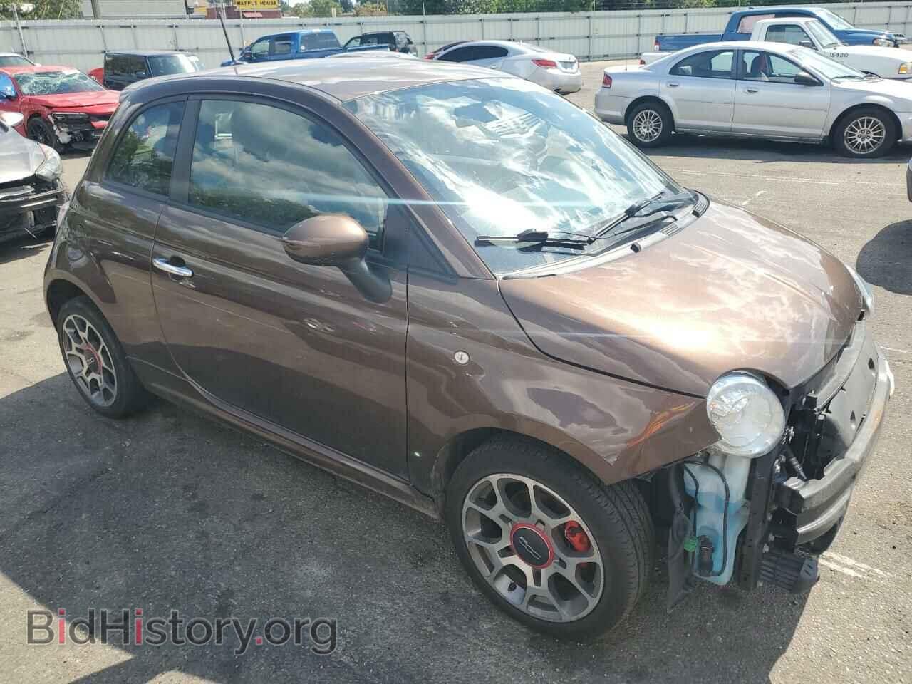 2012 FIAT 500 - VIN: 3C3CFFBR2CT344323 - Фото 4