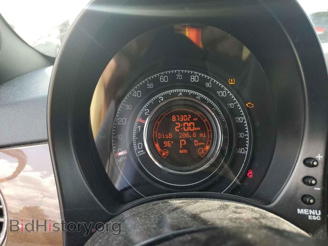 2012 FIAT 500 - VIN: 3C3CFFBR2CT344323 - Фото 9