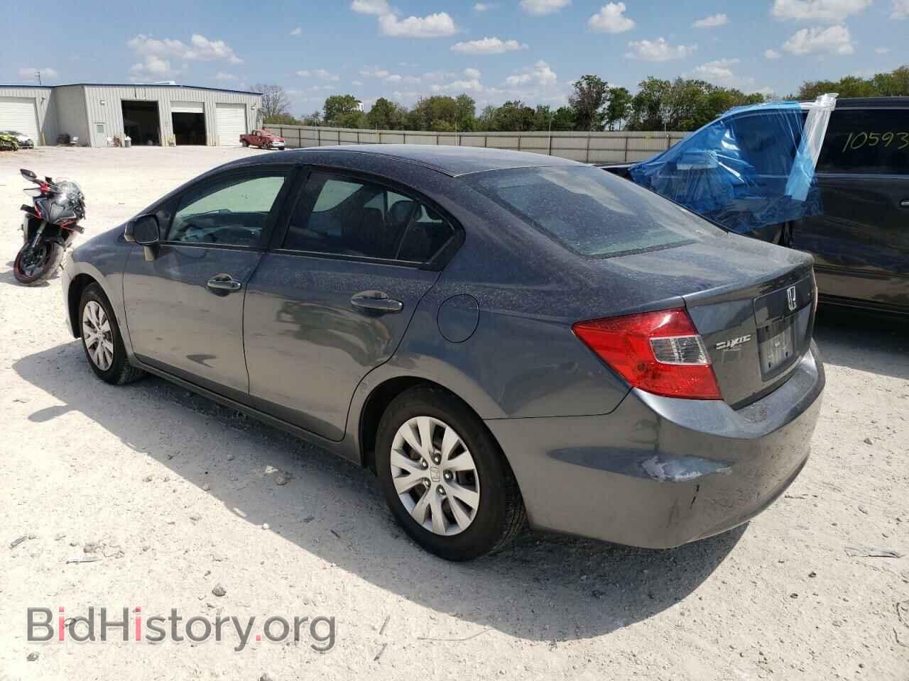 2012 HONDA CIVIC - VIN: 2HGFB2F59CH306439 - Photo 2
