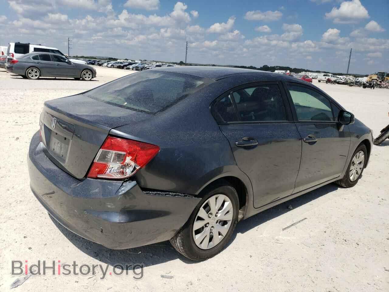 2012 HONDA CIVIC - VIN: 2HGFB2F59CH306439 - Photo 3