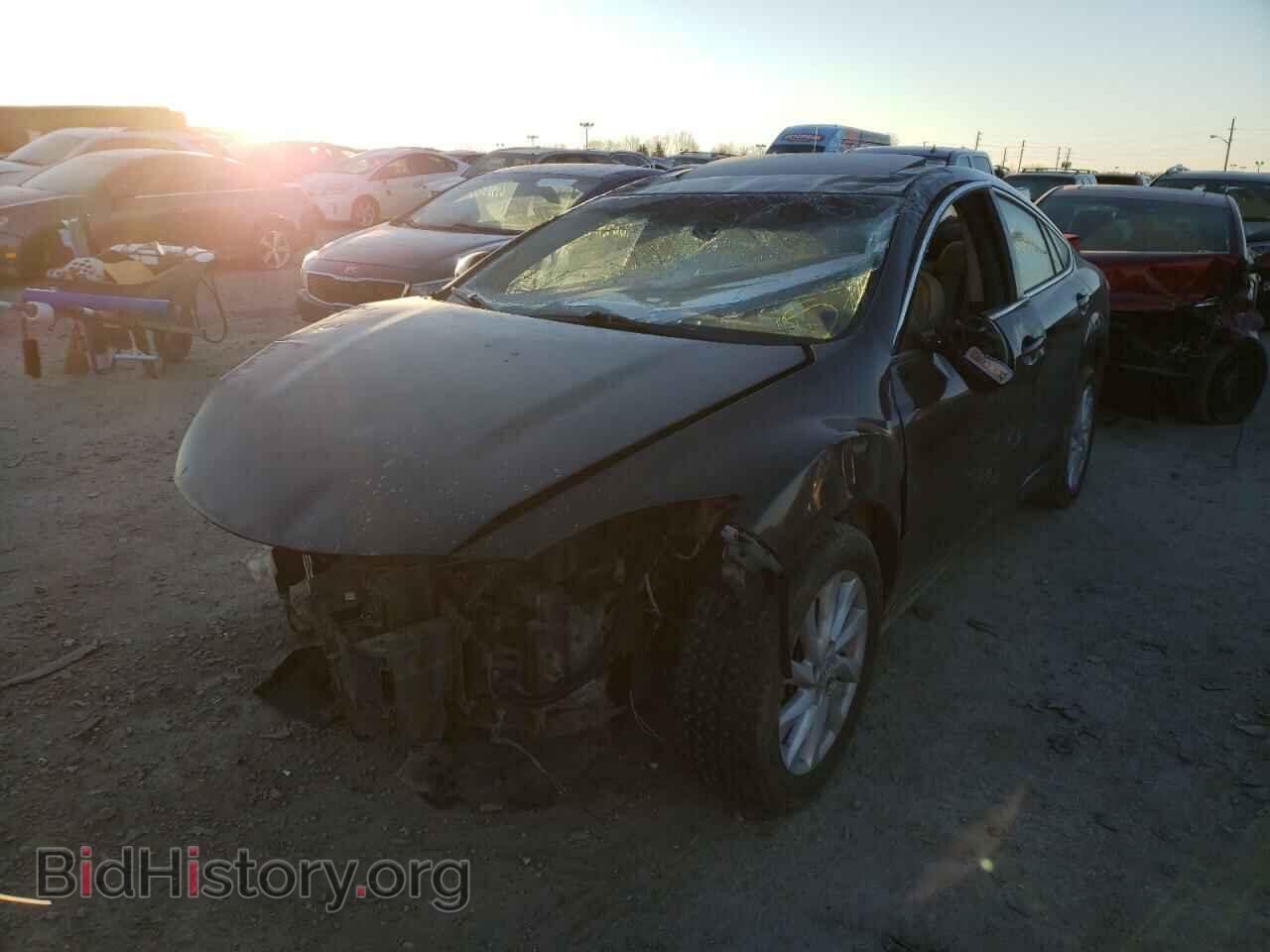 2012 MAZDA 6 - VIN: 1YVHZ8CH5C5M25563 - Фото 2