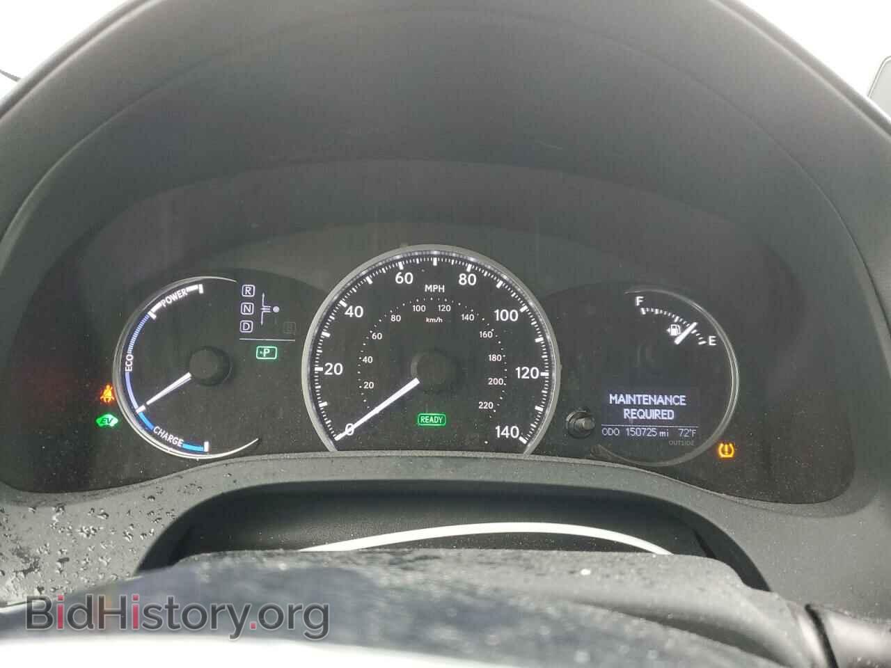 2013 LEXUS CT 200 - VIN: JTHKD5BHXD2141082 - Фото 9