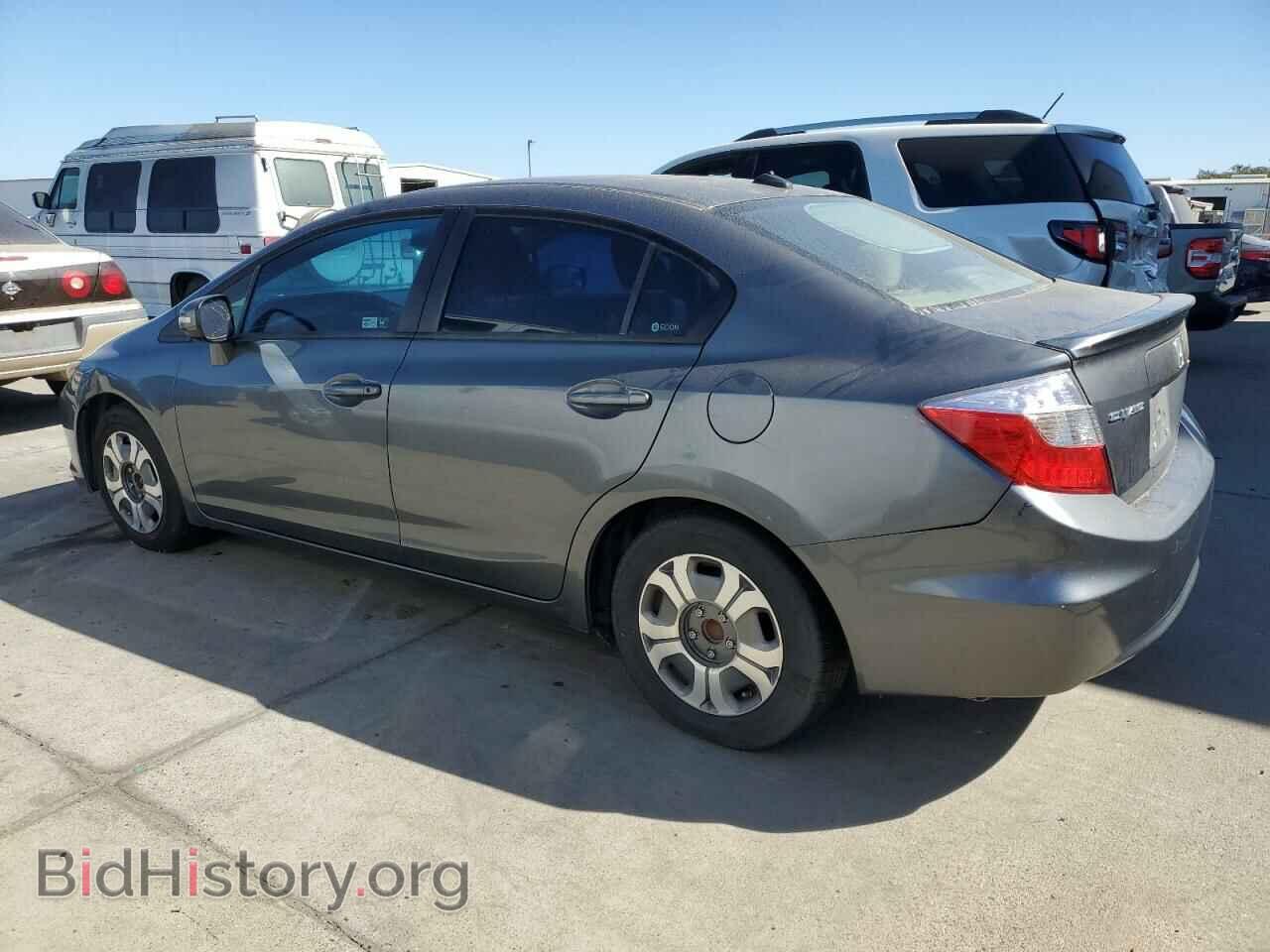 2012 HONDA CIVIC - VIN: JHMFB4F29CS005872 - Фото 2