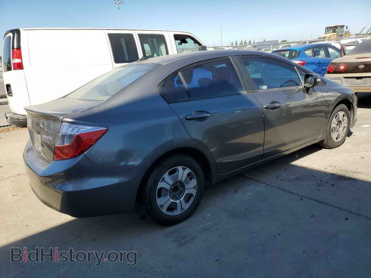 2012 HONDA CIVIC - VIN: JHMFB4F29CS005872 - Фото 3