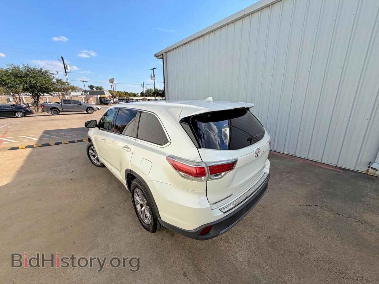 2014 TOYOTA HIGHLANDER - VIN: 5TDZKRFH5ES020168 - Фото 3