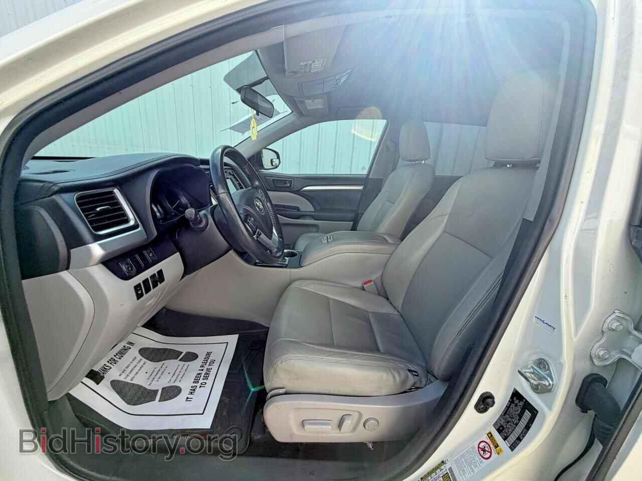 2014 TOYOTA HIGHLANDER - VIN: 5TDZKRFH5ES020168 - Фото 5