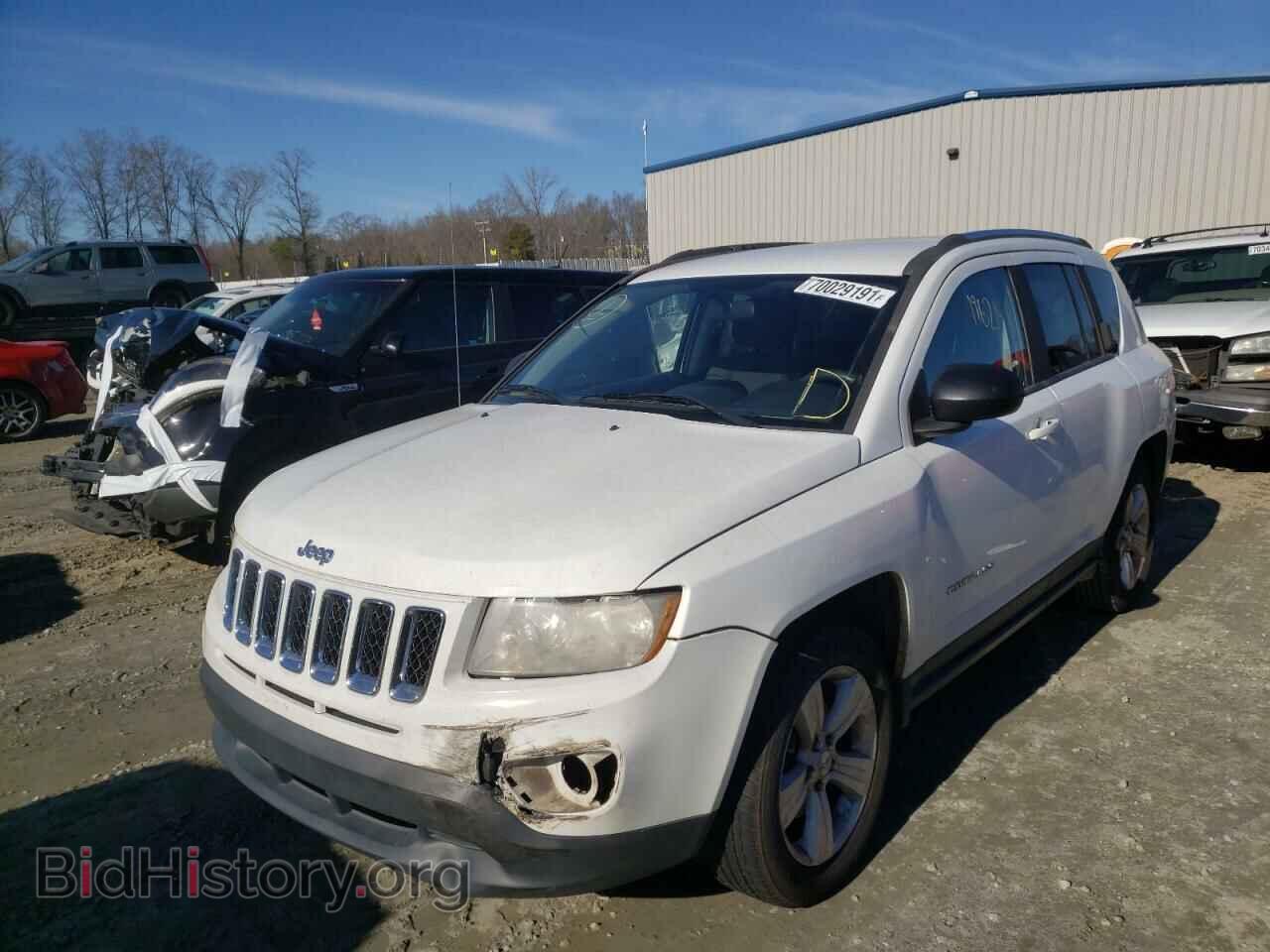 2012 JEEP COMPASS - VIN: 1C4NJCBB8CD615539 - Фото 2