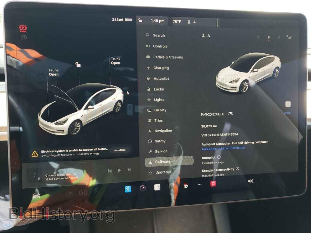 2022 TESLA MODEL 3 - VIN: 5YJ3E1EA5NF145534 - Photo 9