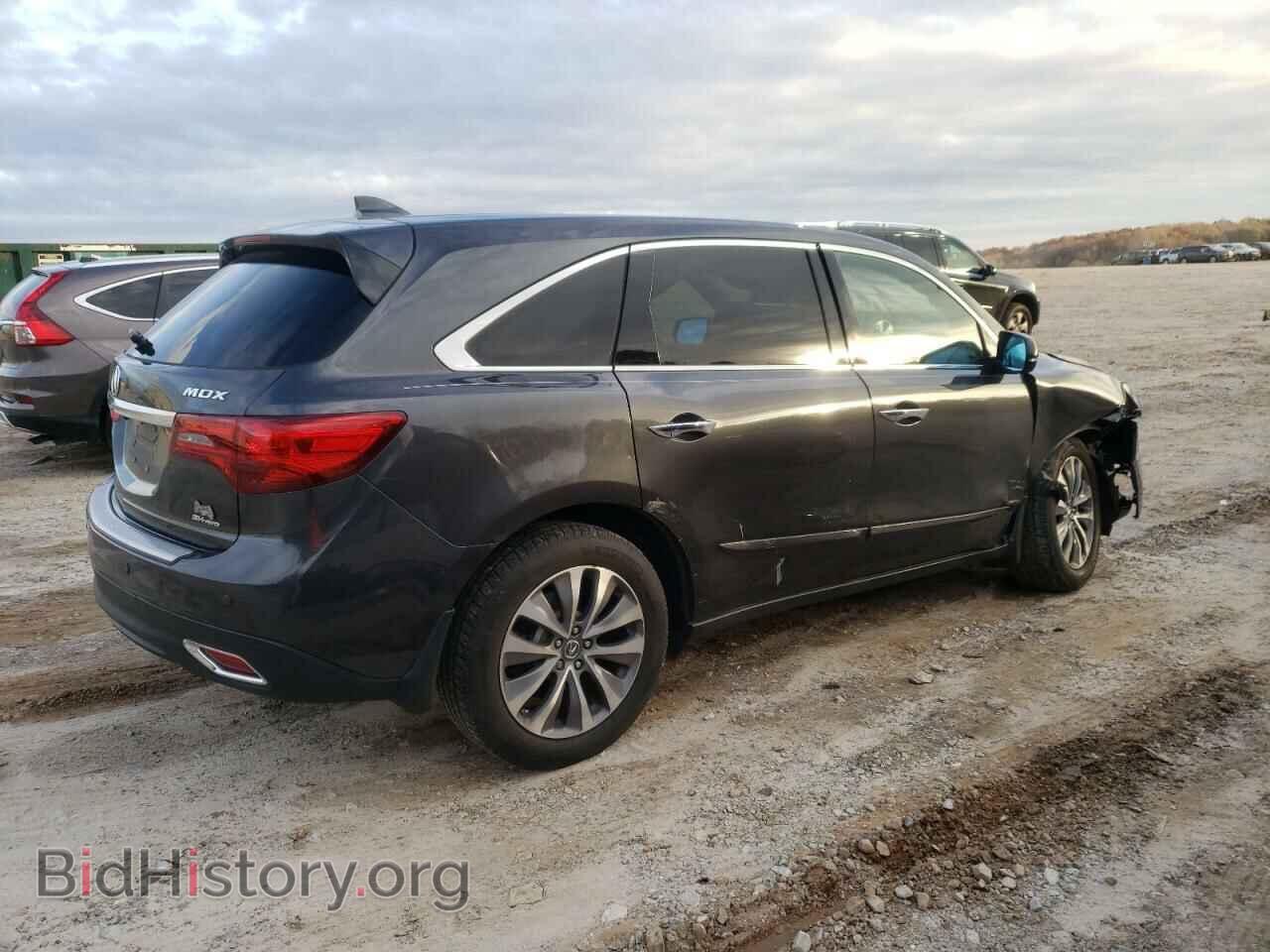 2014 ACURA MDX - VIN: 5FRYD4H41EB043291 - Фото 3