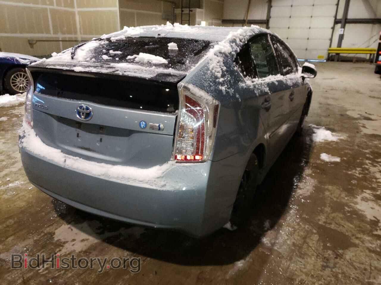 2013 TOYOTA PRIUS - VIN: JTDKN3DU8D1615467 - Фото 4