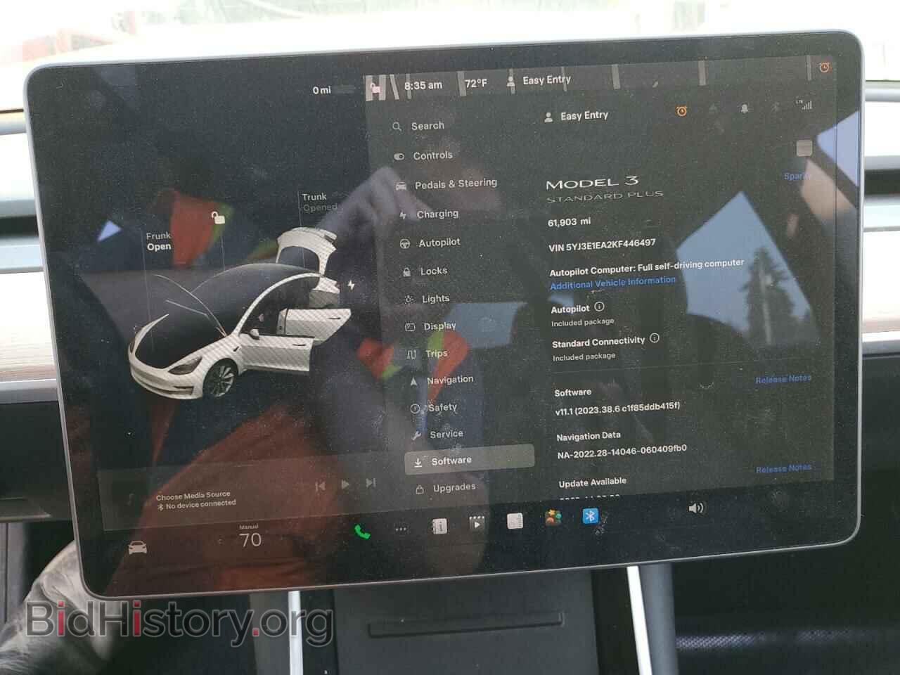2019 TESLA MODEL 3 - VIN: 5YJ3E1EA2KF446497 - Photo 9