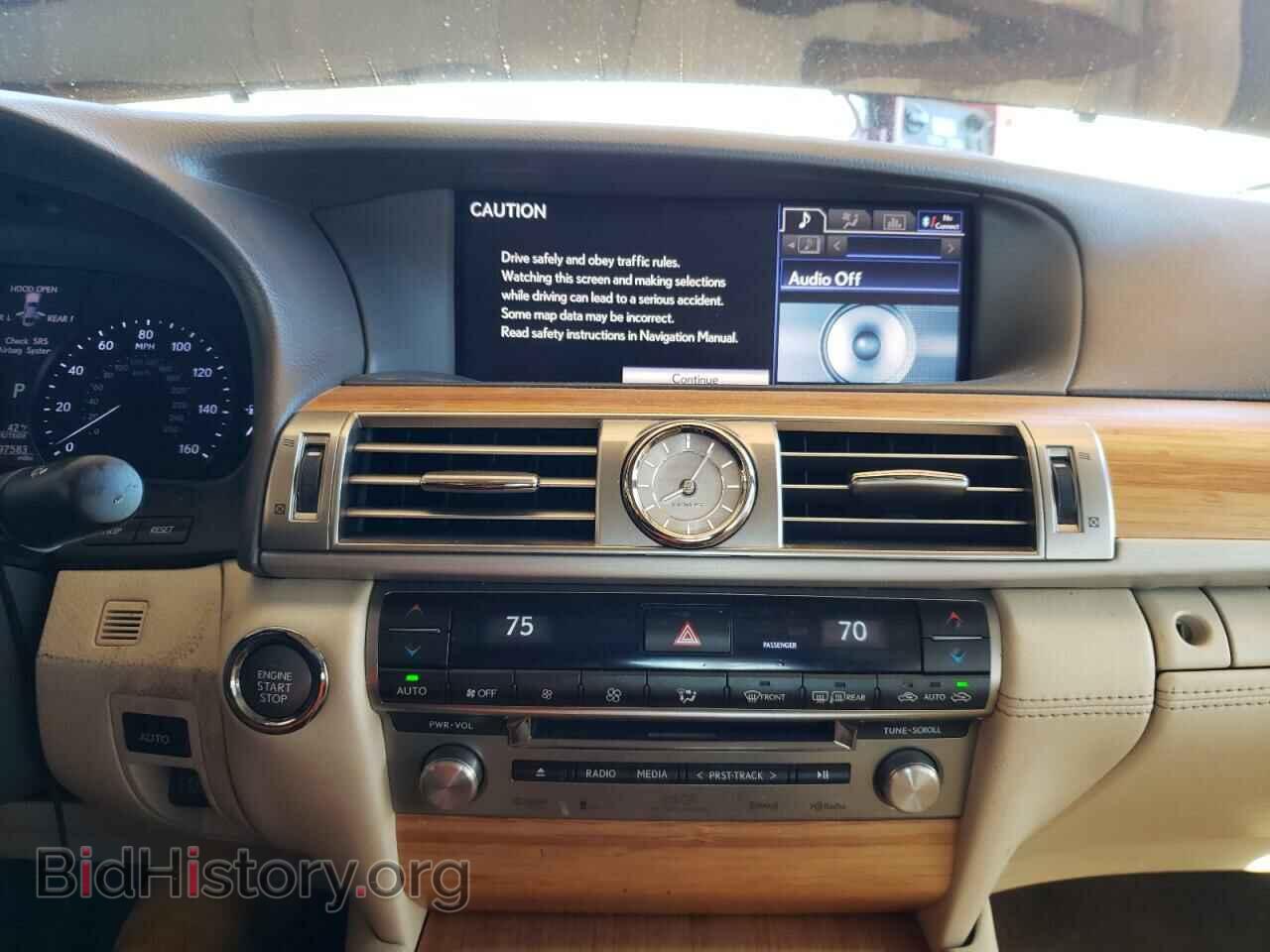 2014 LEXUS LS460 - VIN: JTHBL5EF9E5128143 - Photo 9