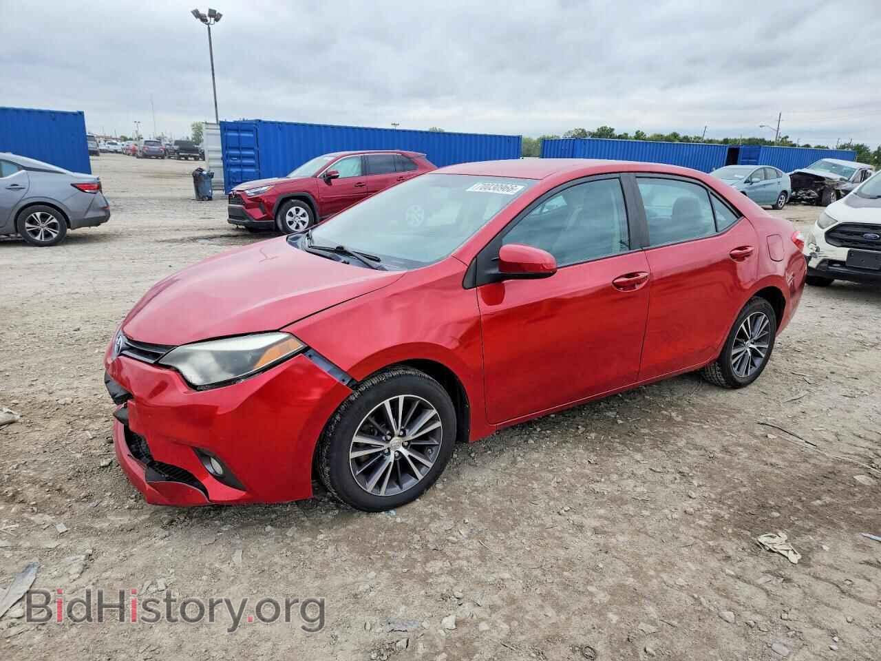 Photo 2T1BURHE2GC593278 - TOYOTA COROLLA 2016