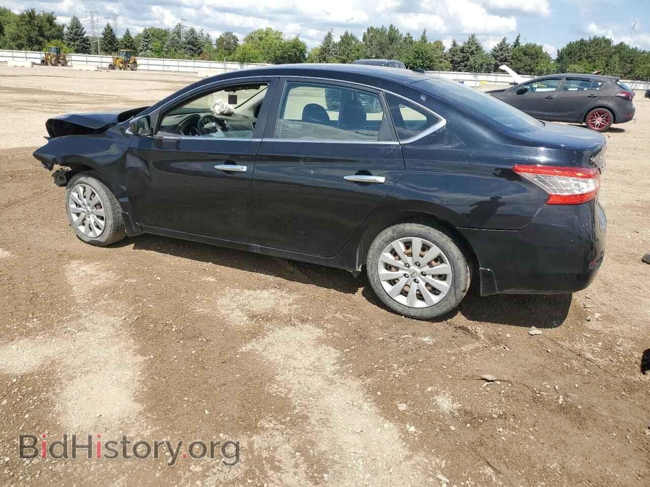 2013 NISSAN SENTRA - VIN: 1N4AB7AP7DN905742 - Фото 2