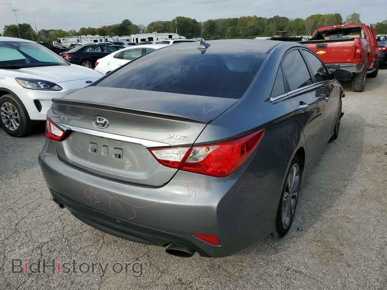 2014 HYUNDAI SONATA - VIN: 5NPEC4AB1EH901893 - Фото 3