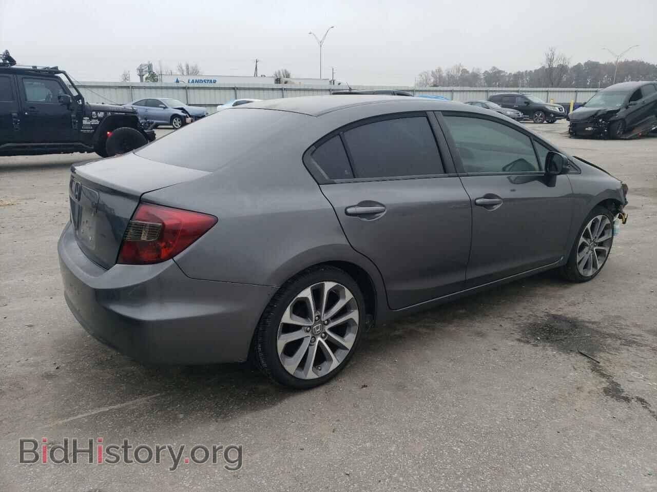 2012 HONDA CIVIC - VIN: 2HGFB2F53CH539992 - Фото 3