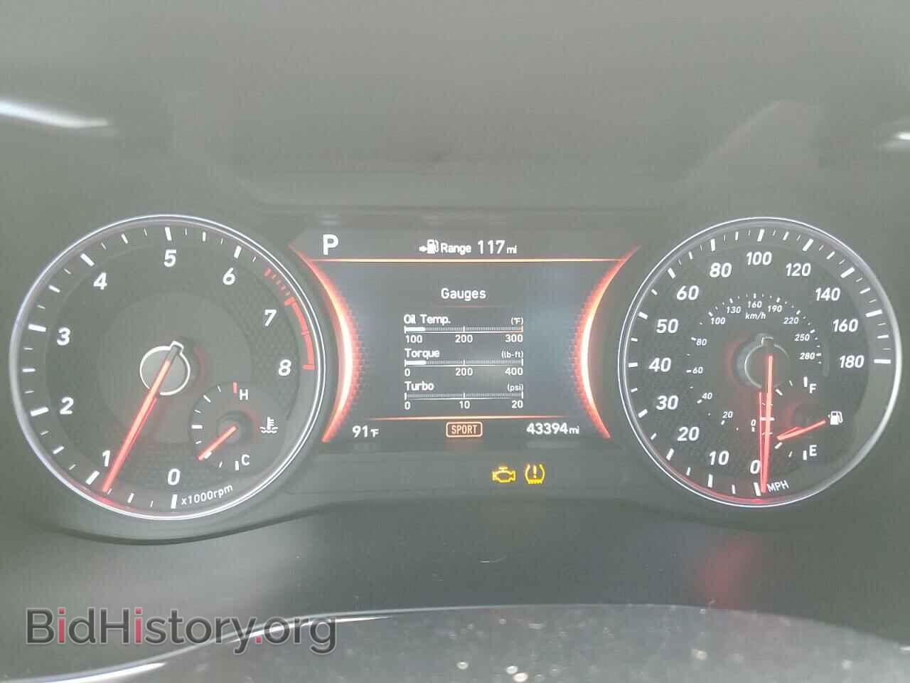 2019 GENESIS G70 - VIN: KMTG34LE2KU034278 - Фото 9